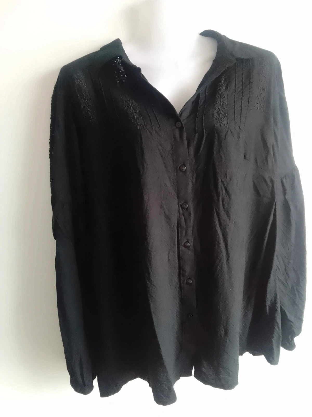 Chemise noire  bohème taille 42